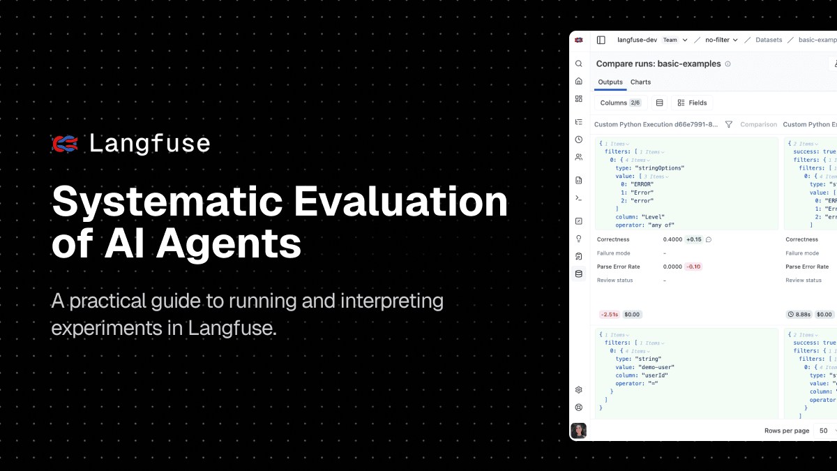 Systematic Evaluation of AI Agents